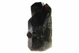Dark Smoky Quartz Crystal - Brazil #138460-1